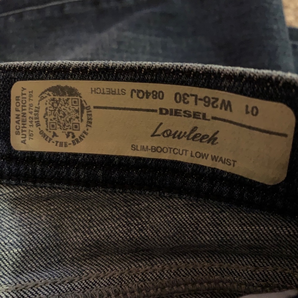 Diesel Lowleeh Slim Bootcut Jeans - Picture 7 of 7